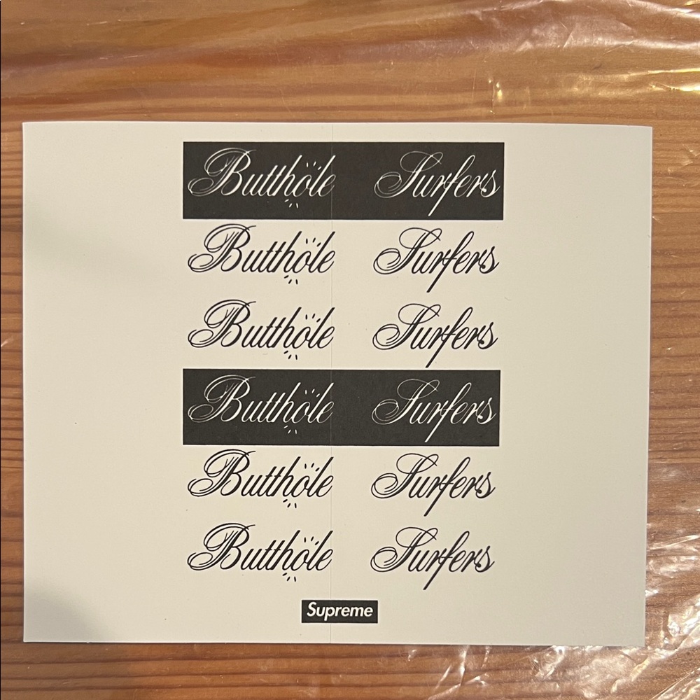 Supreme Sticker Set - Picture 3 of 6